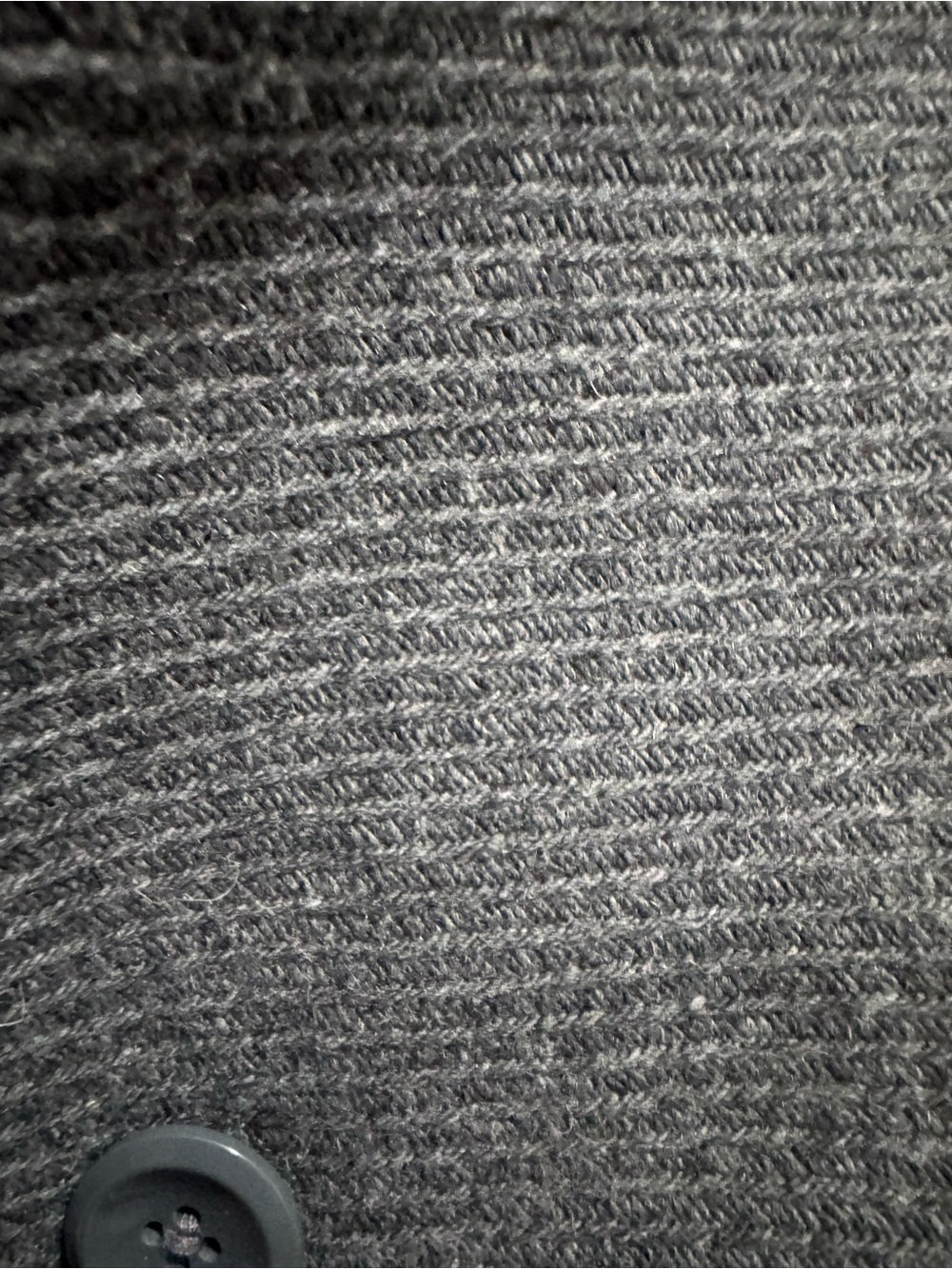 Old Navy Gray Double-Breasted Pea Coat with Floral Lining - Picture 5 of 6